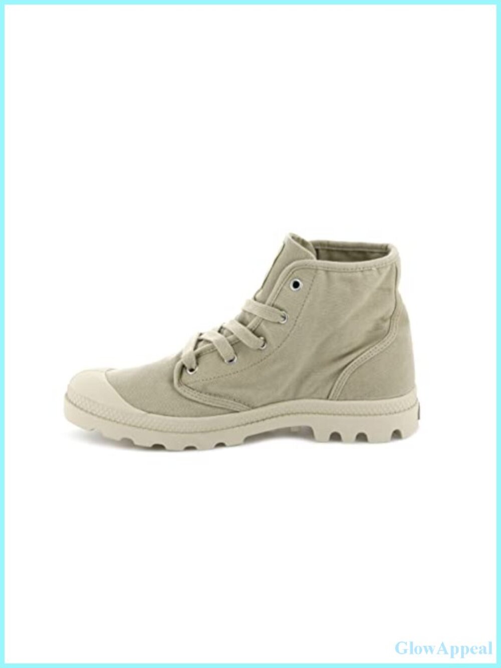 Women's Canvas Combat Ankle Boots Lace-Up Vegan Streetwear